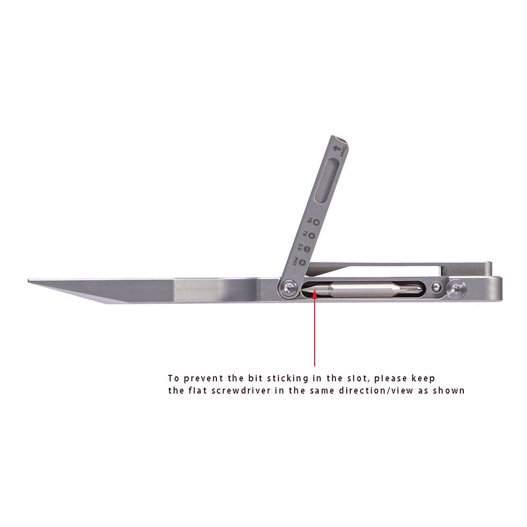 Tacray Titanium Pocket Pry Bar ¨C EDC Emergency Multitool