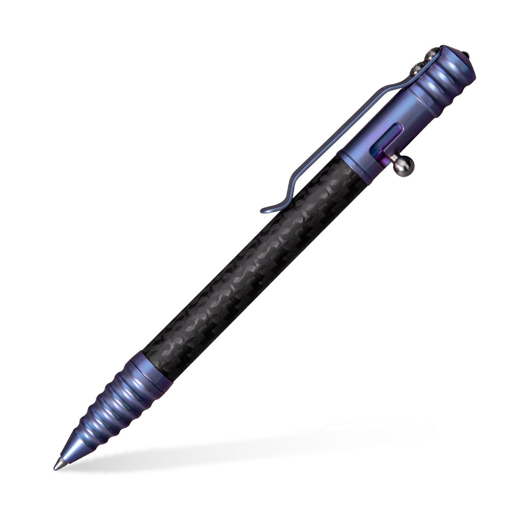Tacray Titanium Bolt Action EDC Pen ¨C Carbon Fiber