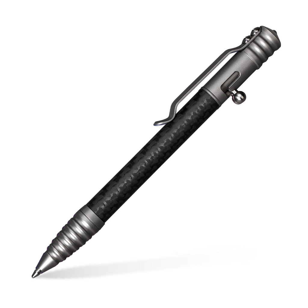 Tacray Titanium Bolt Action EDC Pen ¨C Carbon Fiber