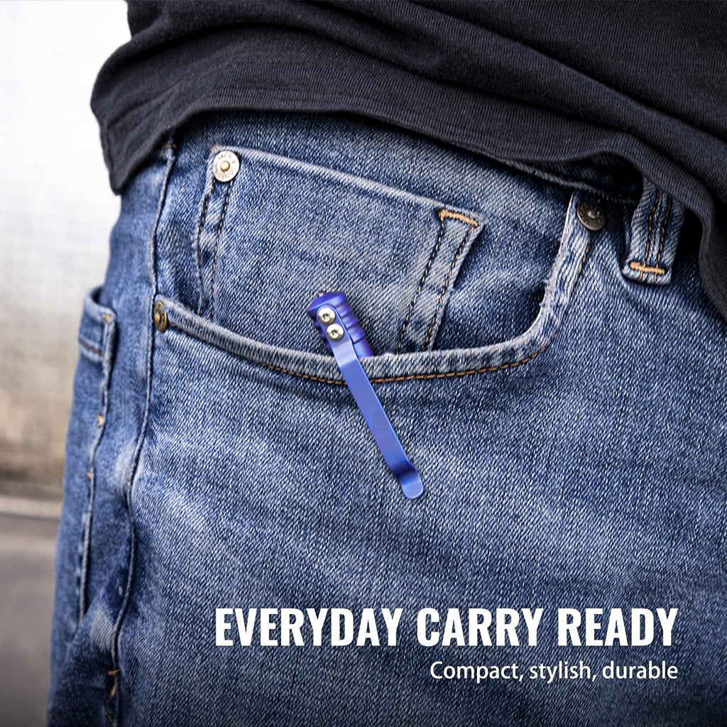 Tacray Titanium Bolt Action EDC Pen ¨C Carbon Fiber