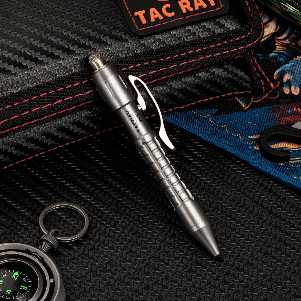 Tacray MP1 Titanium Multitool Pen ¨C EDC Bolt Action