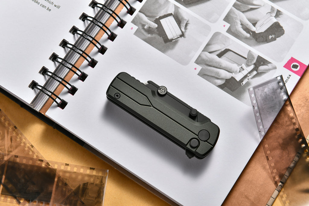 OKNIFE U1 Folding Utility Knife O-Aluminum Alloy Handle with Ceramic Blade Pocket paring knife Fishing tool