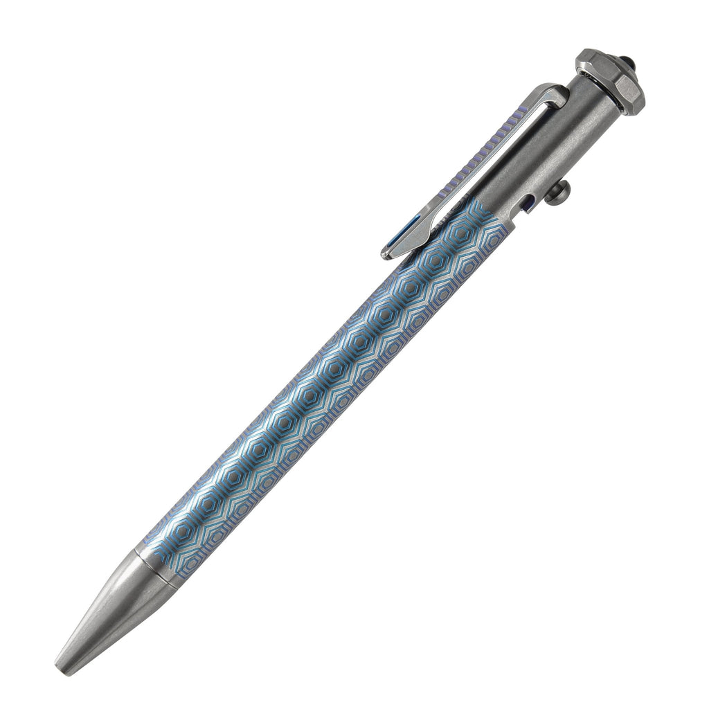 Tacray Spinium Titanium Bolt Action Pen ¨C EDC Spinner