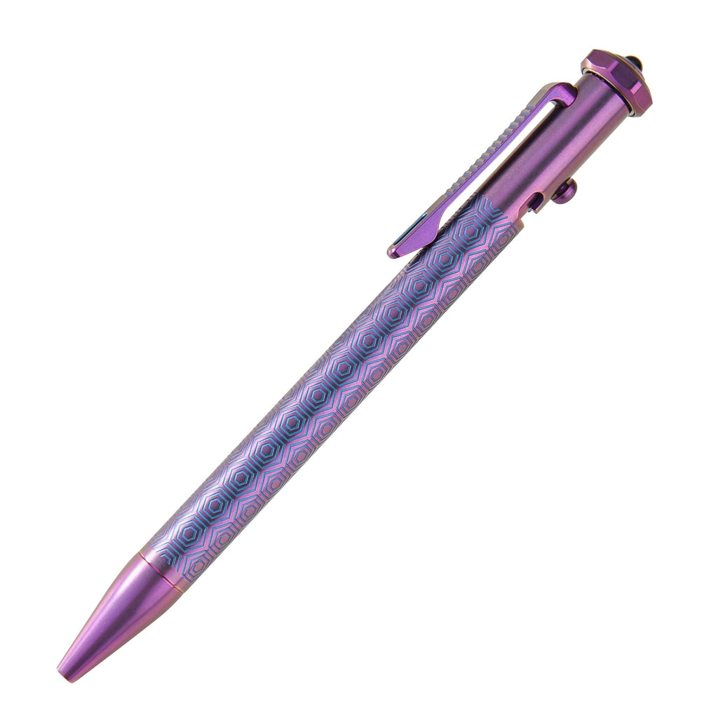 Tacray Spinium Titanium Bolt Action Pen ¨C EDC Spinner