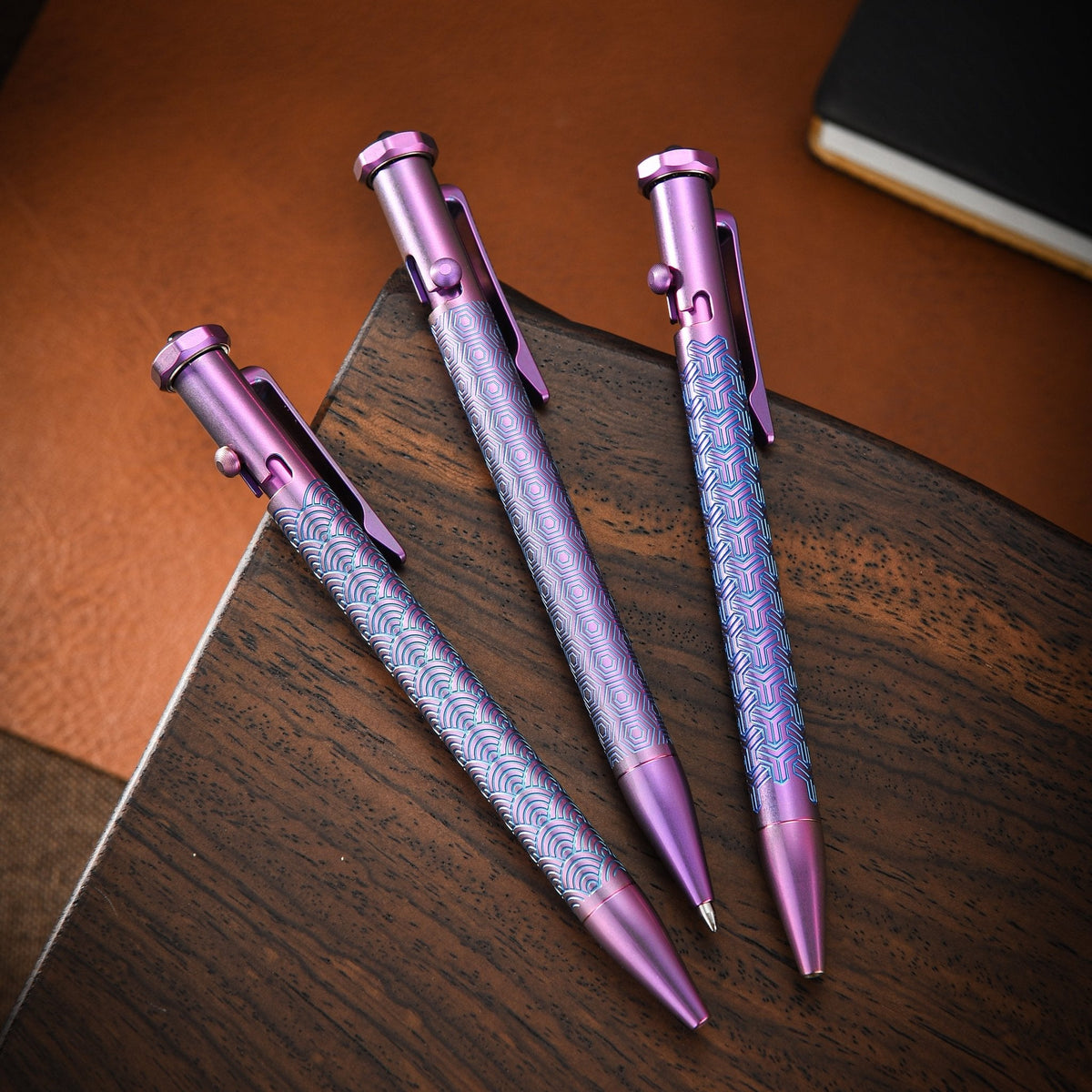 Tacray Spinium Titanium Bolt Action Pen ¨C EDC Spinner