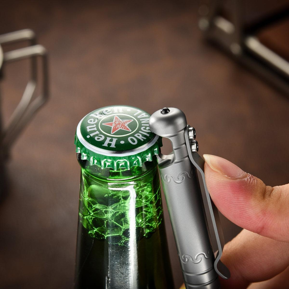 TC4 Titanium Multi-Function Pen
