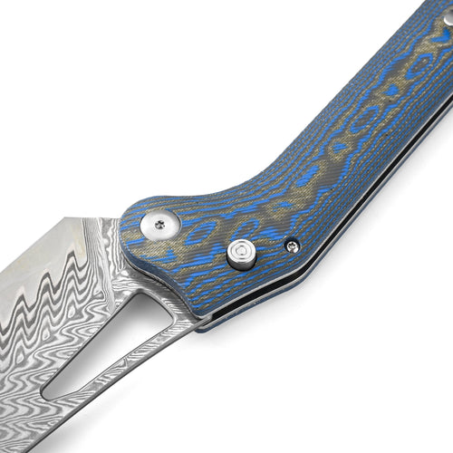 Tacray Outdoor Folding Chef Knife - Micarta Handle Edition