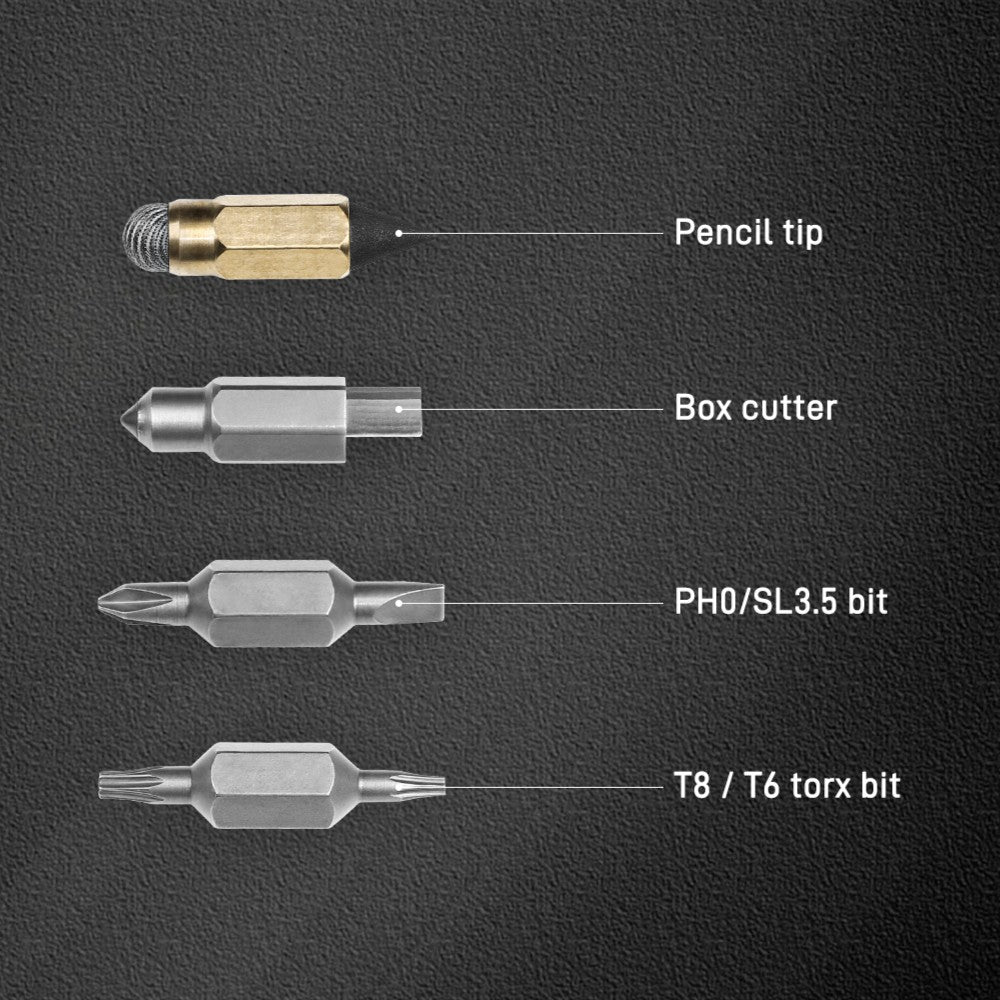 Tacray MP1 Titanium Multitool Pen ¨C EDC Bolt Action
