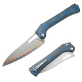 Tacray Outdoor Folding Chef Knife - Micarta Handle Edition