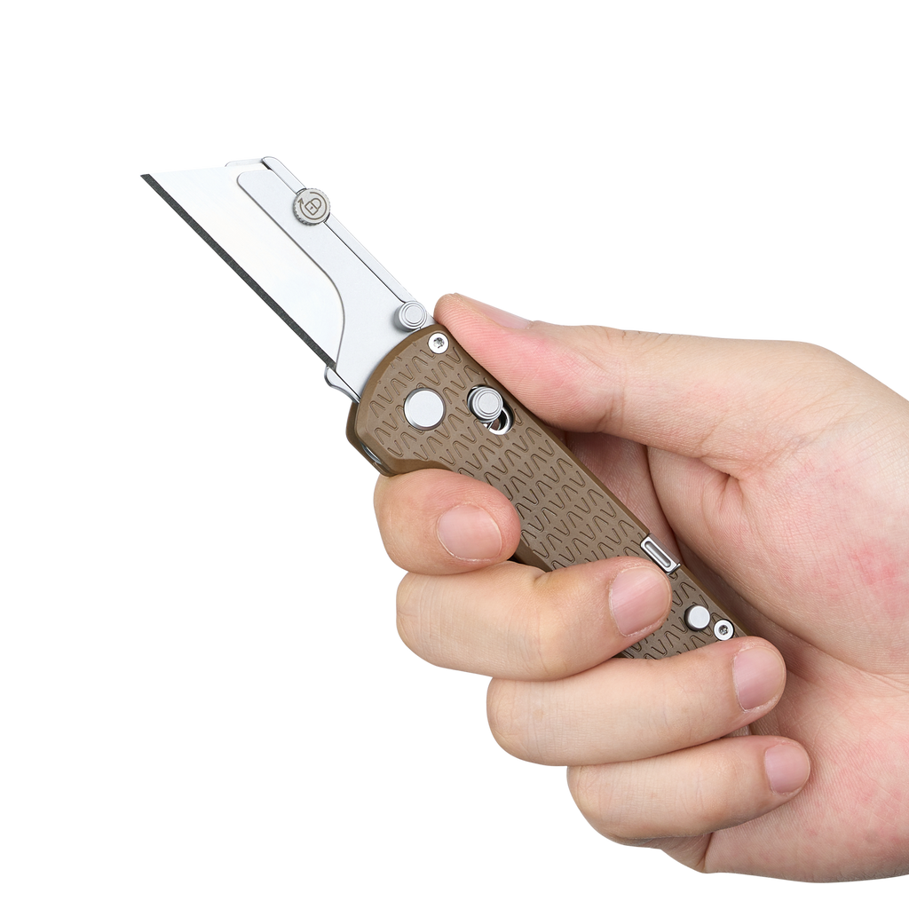 OKNIFE U1 PRO Folding Utility Knife PEI Handle Multifunctional Outdoor Camping Cutter wallpaper knife stripping Tool