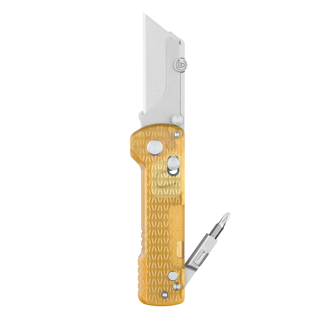 OKNIFE U1 PRO Folding Utility Knife PEI Handle Multifunctional Outdoor Camping Cutter wallpaper knife stripping Tool