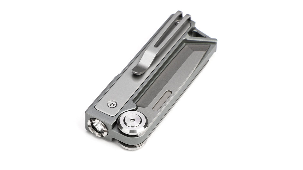 Tacray MT1 multitool with flashlight and knife base grey